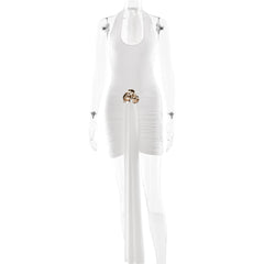 View Slimt Fit Femme Skjole in White