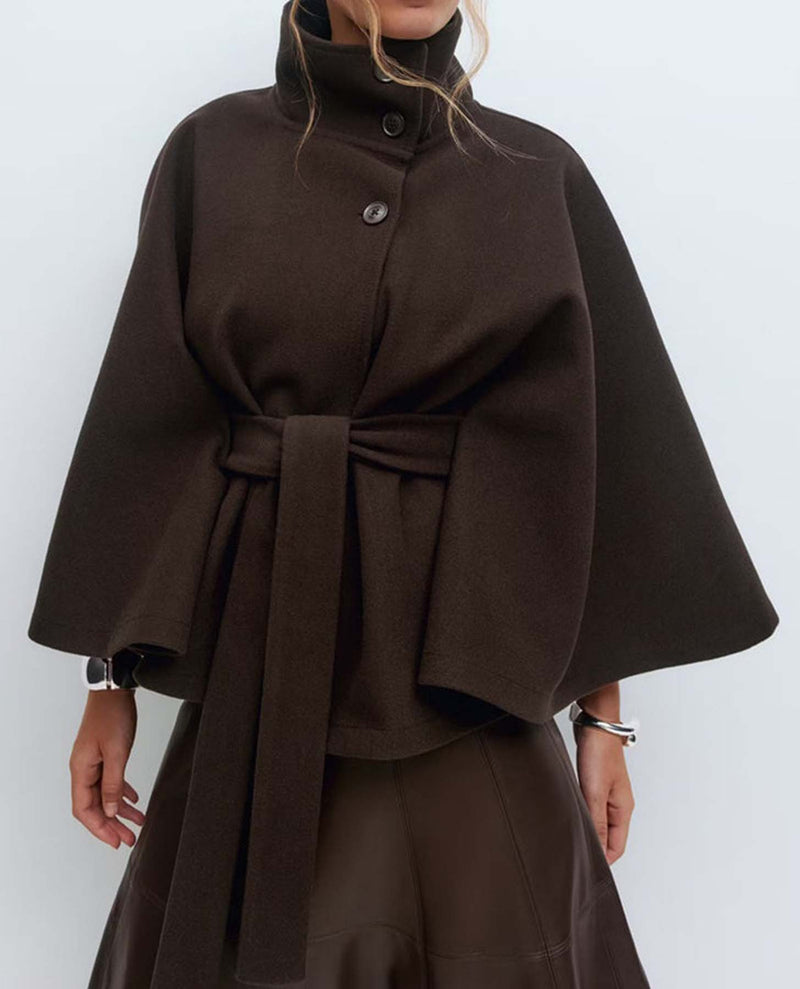 Femme Jakke i coffee color