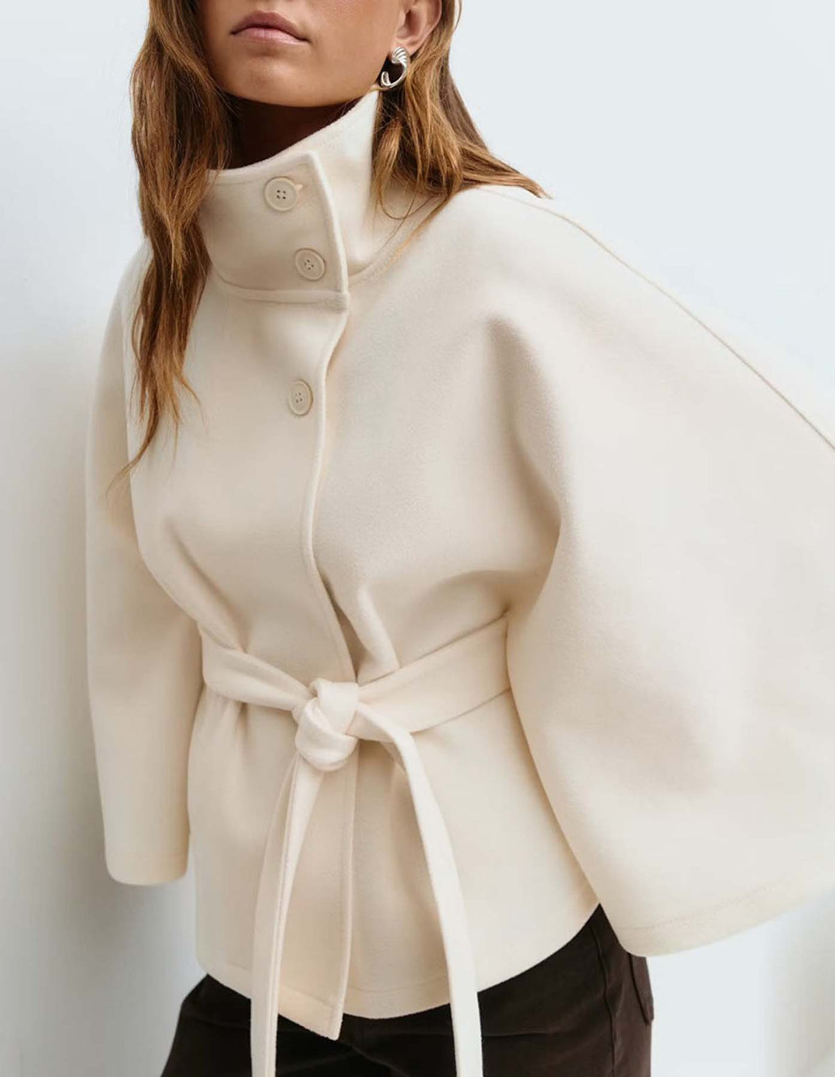Femme Jakke — White